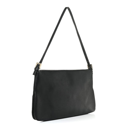 Fendi Calfskin Baguette Black 3 of 17