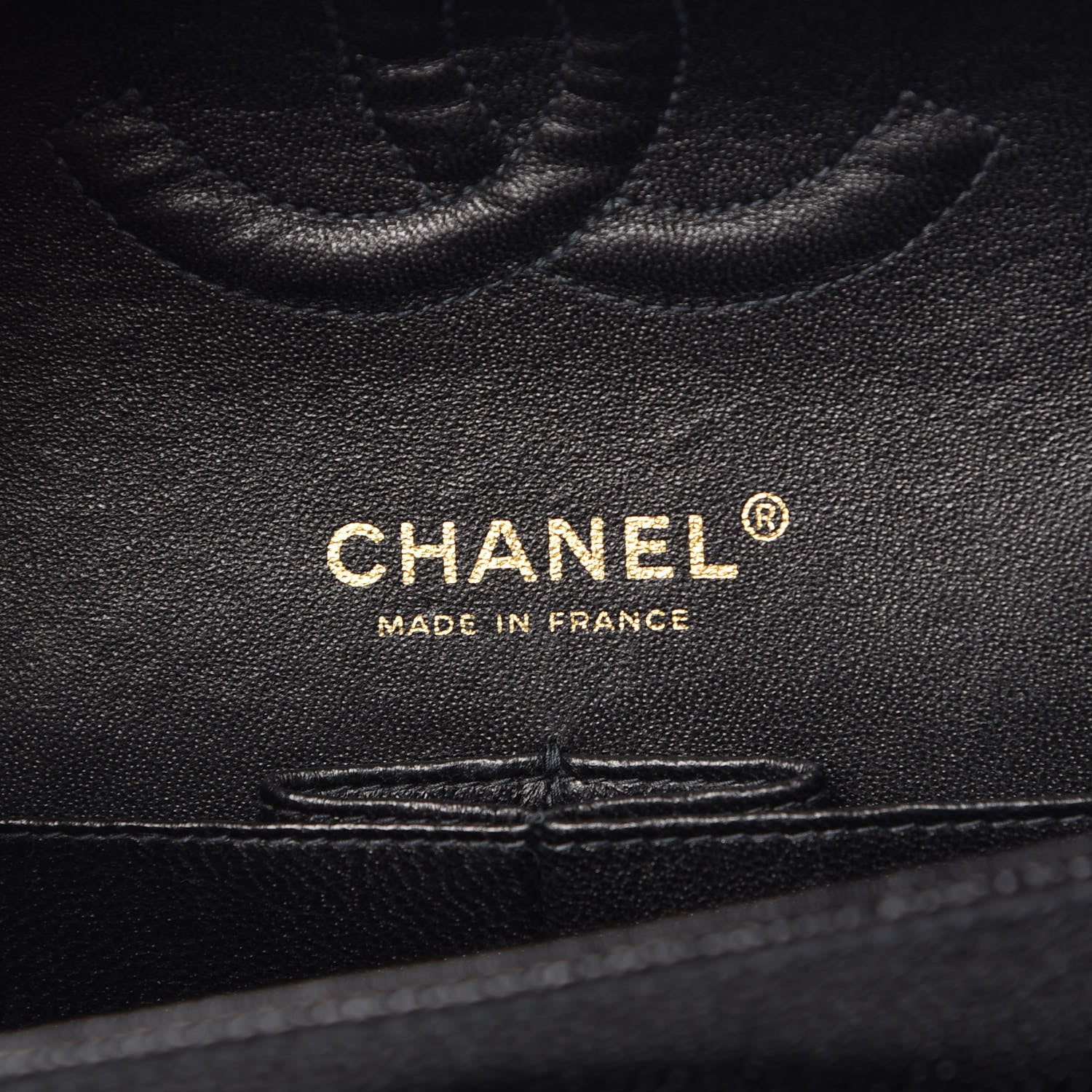 Chanel Caviar Quilted Medium Double Flap Black 7 of 12