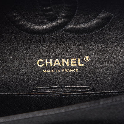 Chanel Caviar Quilted Medium Double Flap Black 7 of 12