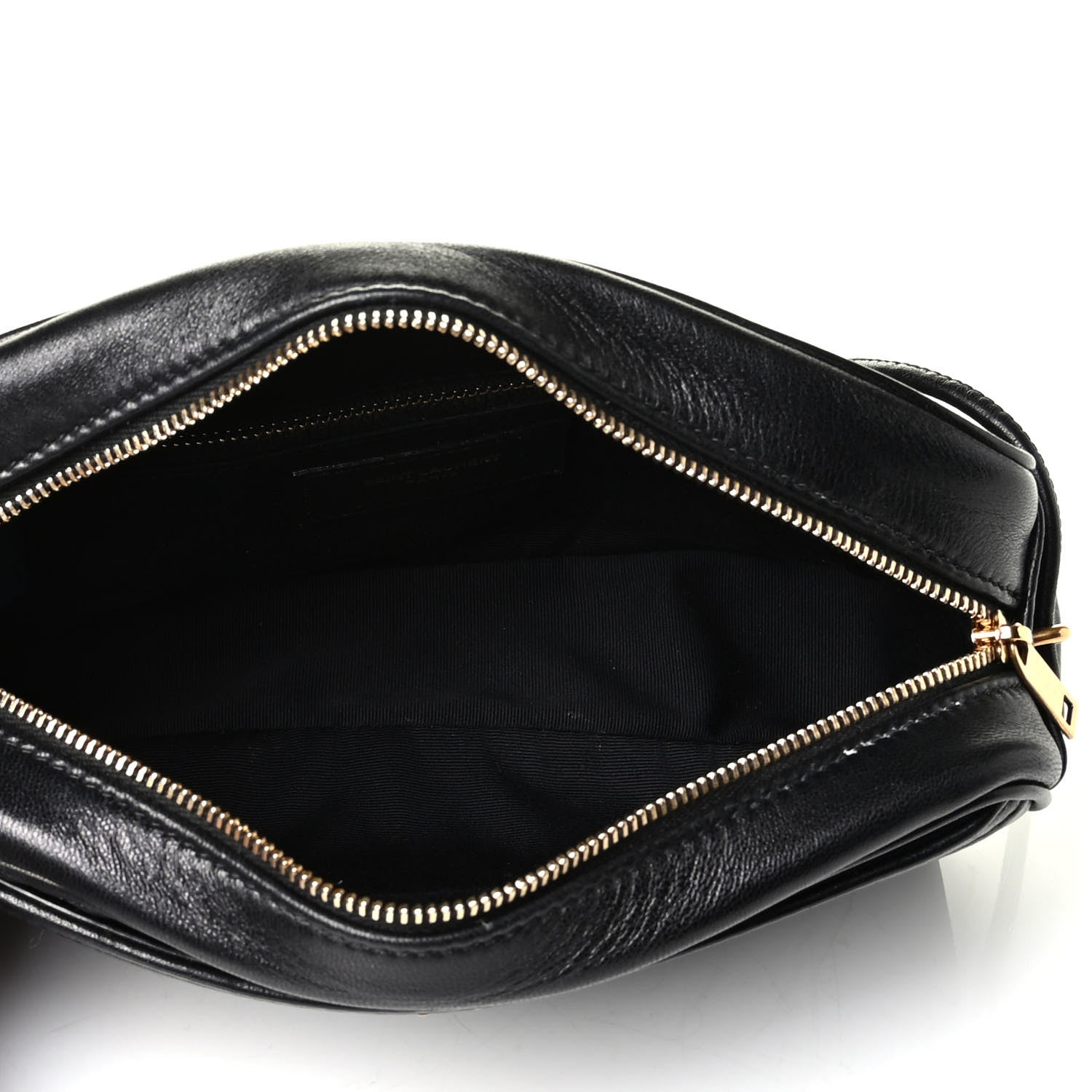 Saint Laurent Lambskin Quilted Victoire Camera Bag Black 4 of 7