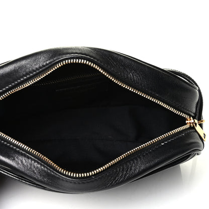 Saint Laurent Lambskin Quilted Victoire Camera Bag Black 4 of 7