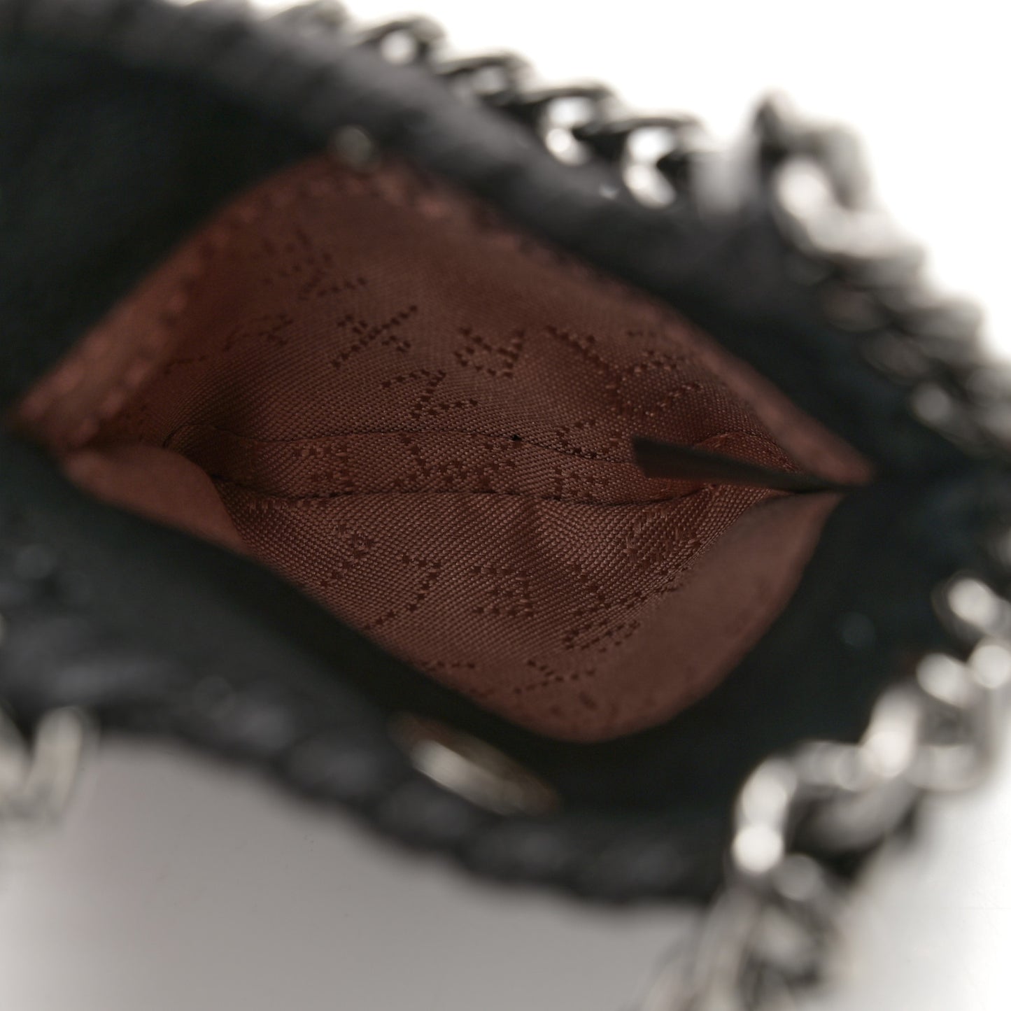 Shaggy Deer Micro Falabella Tote Black