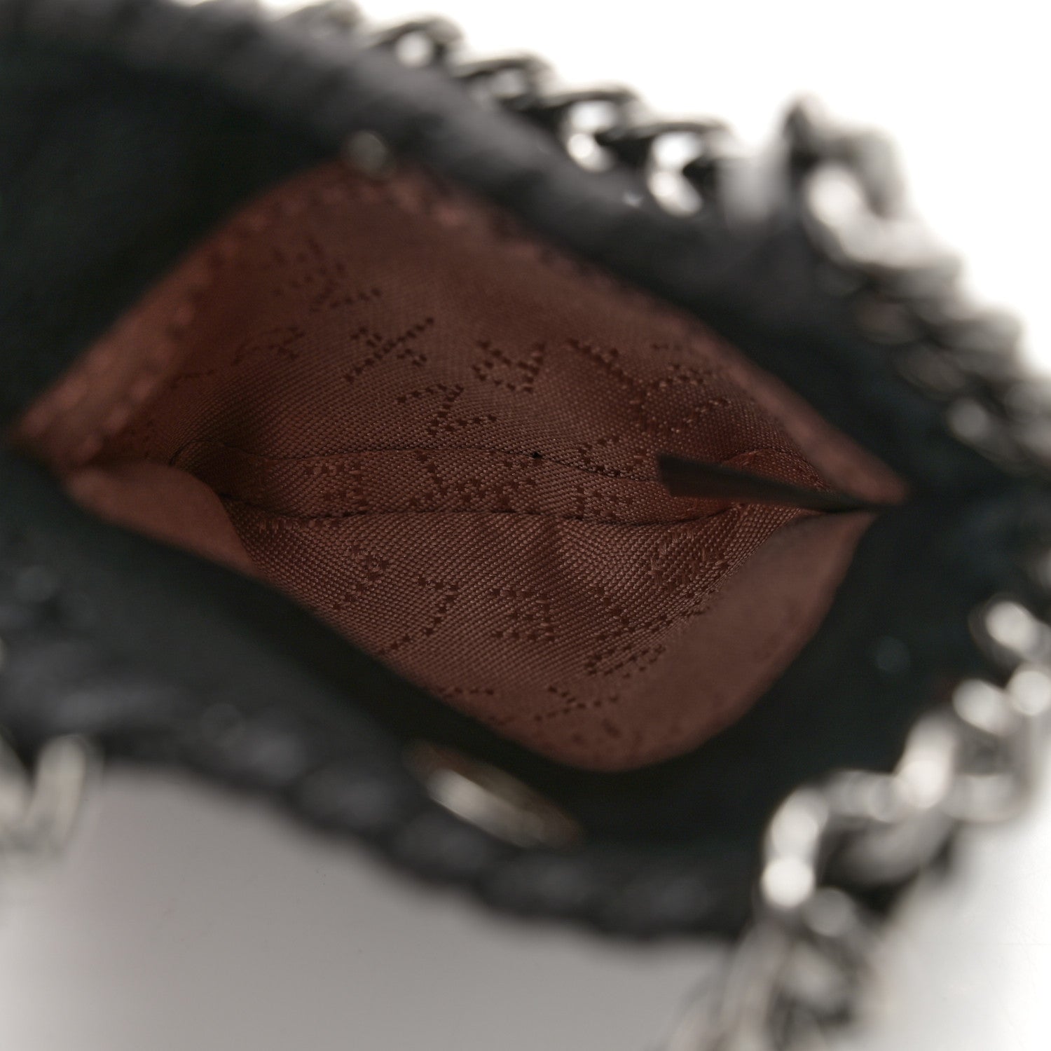 Stella McCartney Shaggy Deer Micro Falabella Tote Black 5 of 9