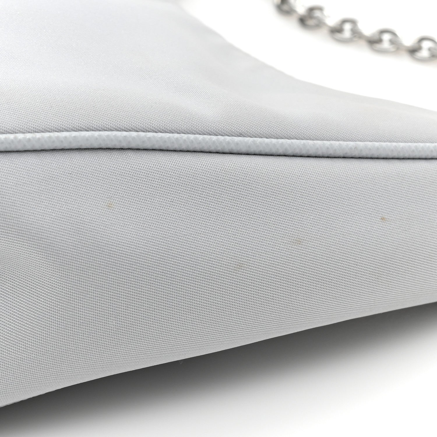 Prada Re-Nylon Saffiano Re-Edition 2005 Shoulder Bag Fiordaliso 10 of 11