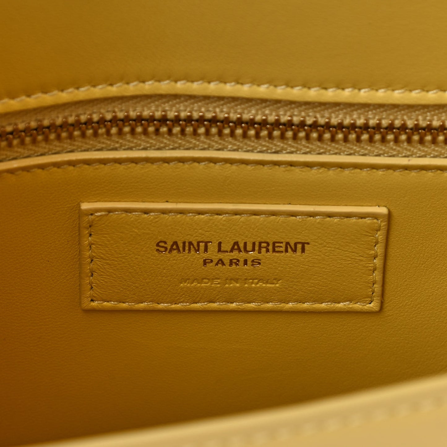 Smooth Calfskin Carre Satchel Paille