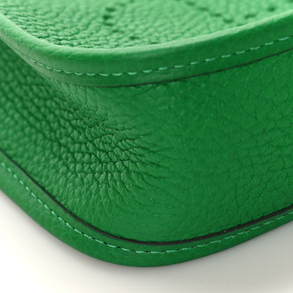 Hermes Taurillon Clemence Allegro Evelyne TPM Bamboo 7 of 9