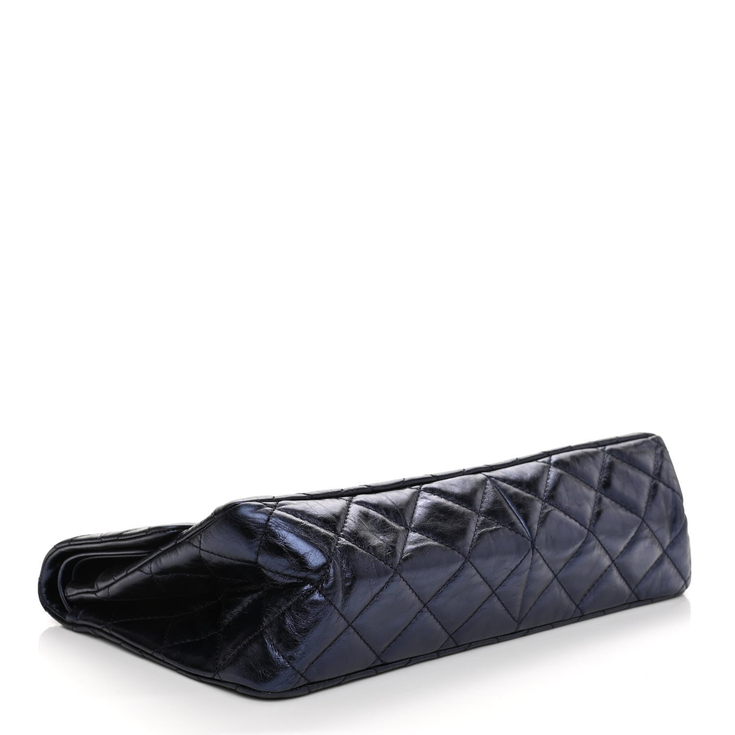 Chanel Aged Calfskin Quilted 2.55 Reissue 228 Flap Blue 4 of 12