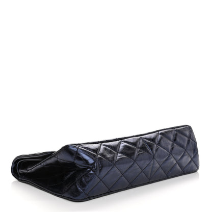 Chanel Aged Calfskin Quilted 2.55 Reissue 228 Flap Blue 4 of 12