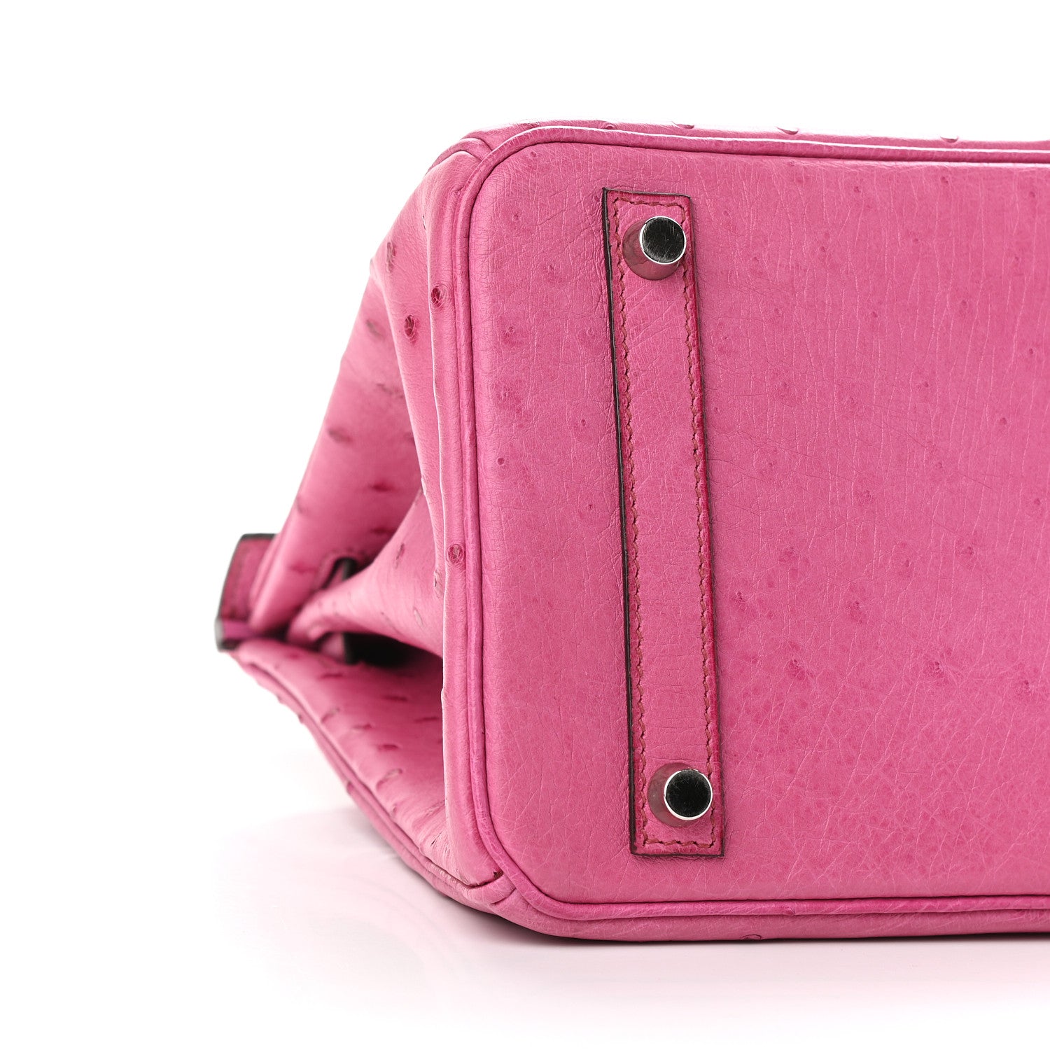 Hermes Ostrich Birkin 30 Fuchsia 7 of 9
