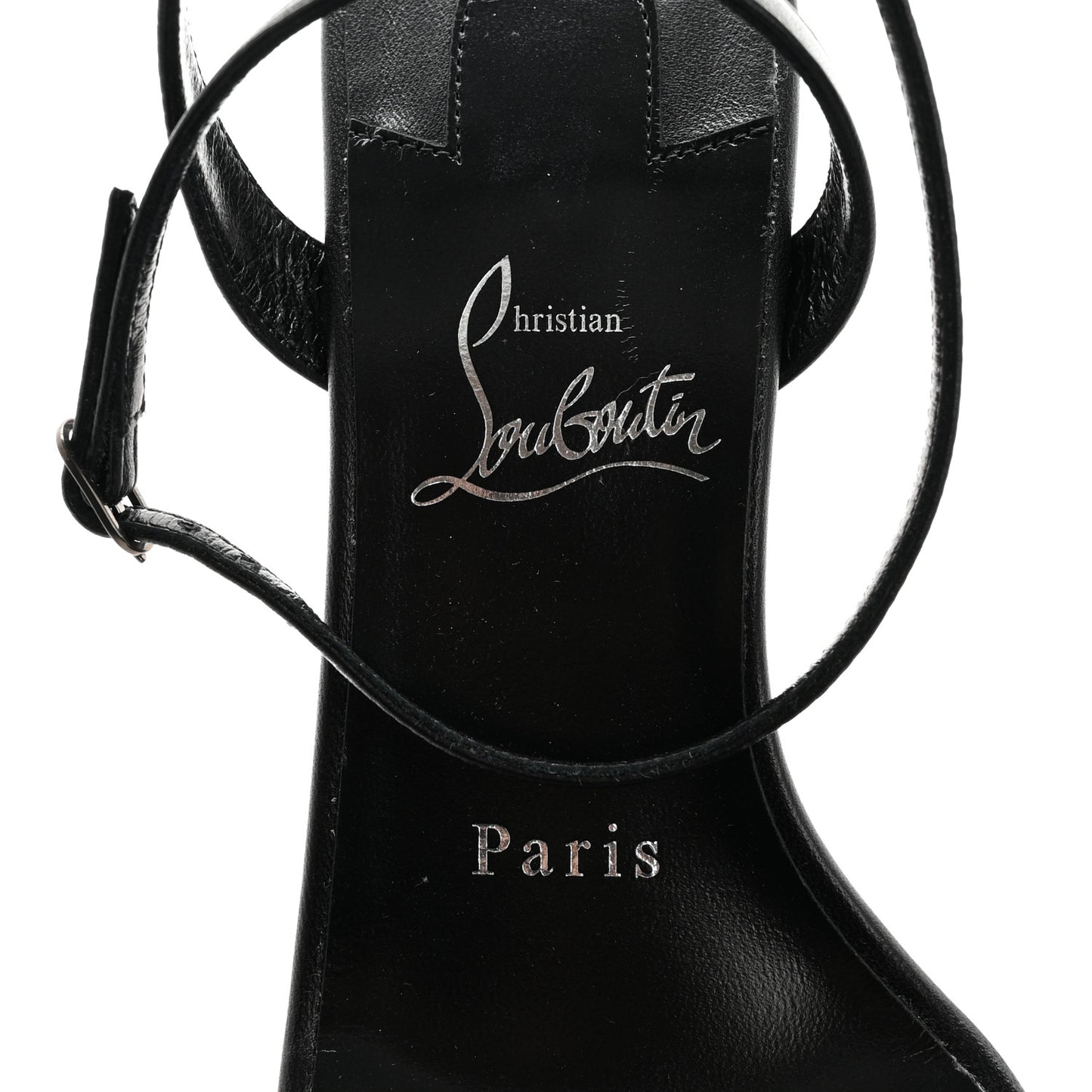 Nappa Loubigirl 85 Sandals 37 Black