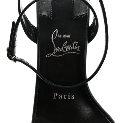 Christian Louboutin Nappa Loubigirl 85 Sandals 37 Black 6 of 8