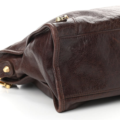 Balenciaga Agneau Giant 12 Gold Hardware City Cigare Fonce 9 of 11