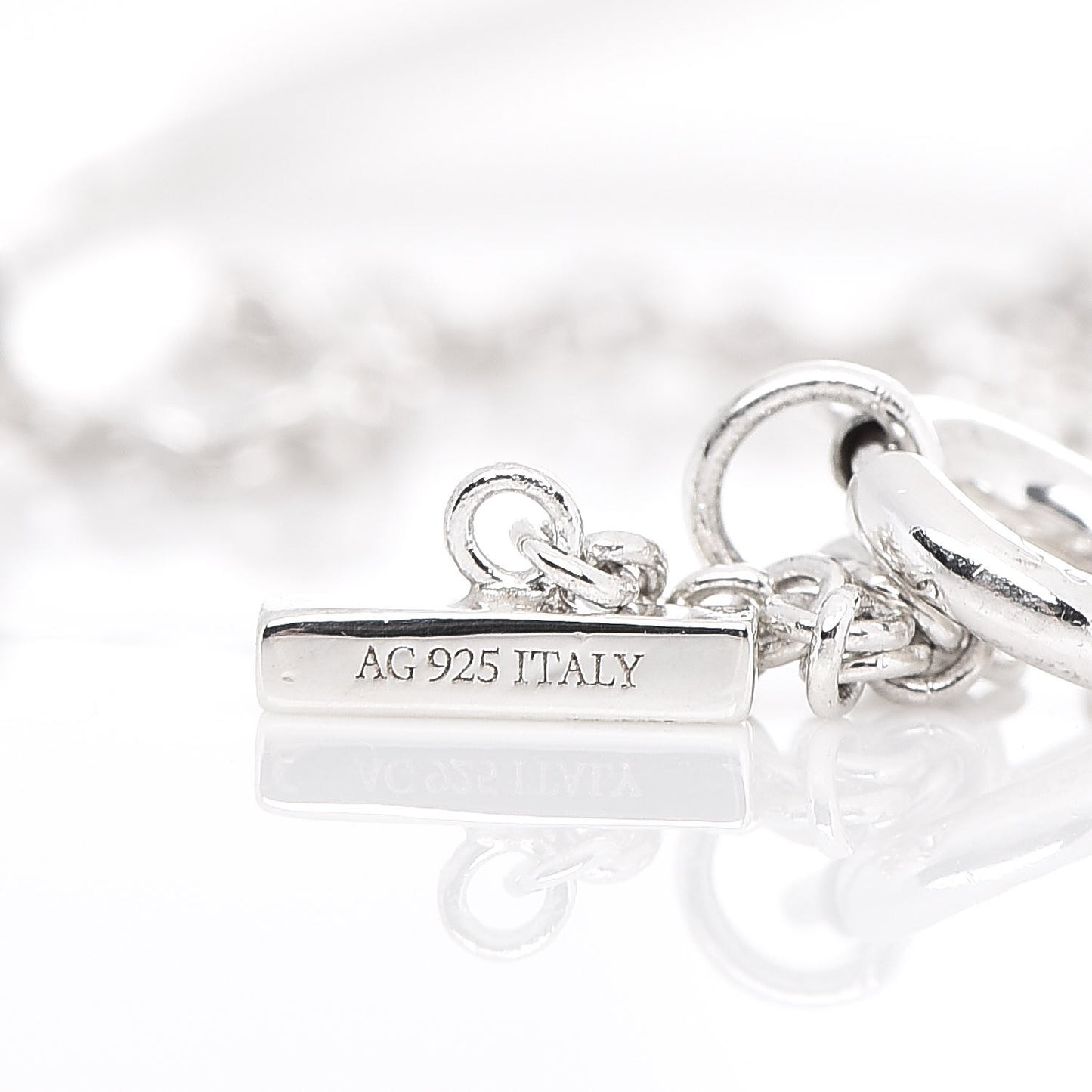 Sterling Silver T Smile Bracelet