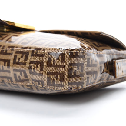 Fendi Vinyl Zucchino Baguette Tobacco 10 of 11