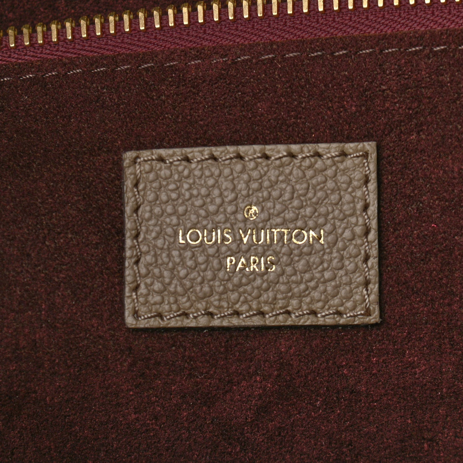 Louis Vuitton Empreinte Monogram Giant Neverfull MM Tourterelle 7 of 10