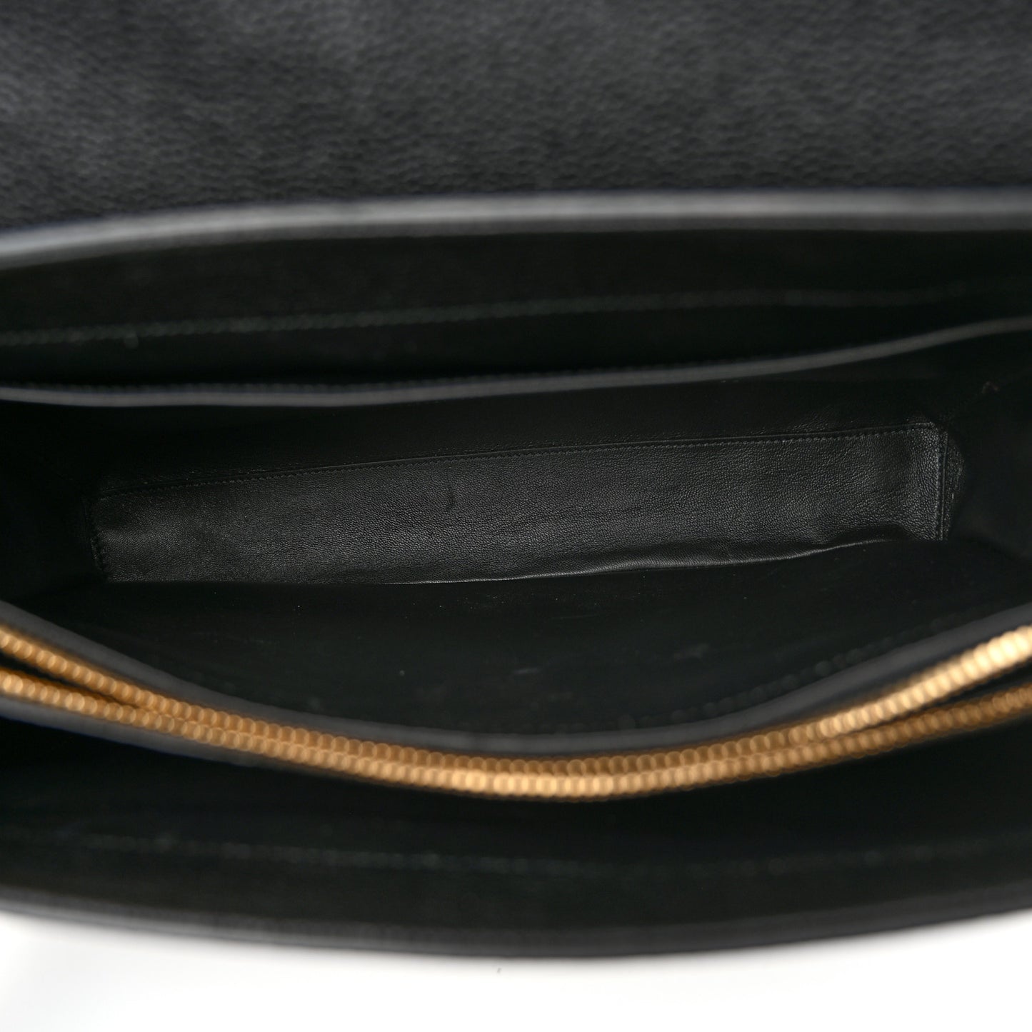 Grained Calfskin Classique 16 Top Handle Bag Black