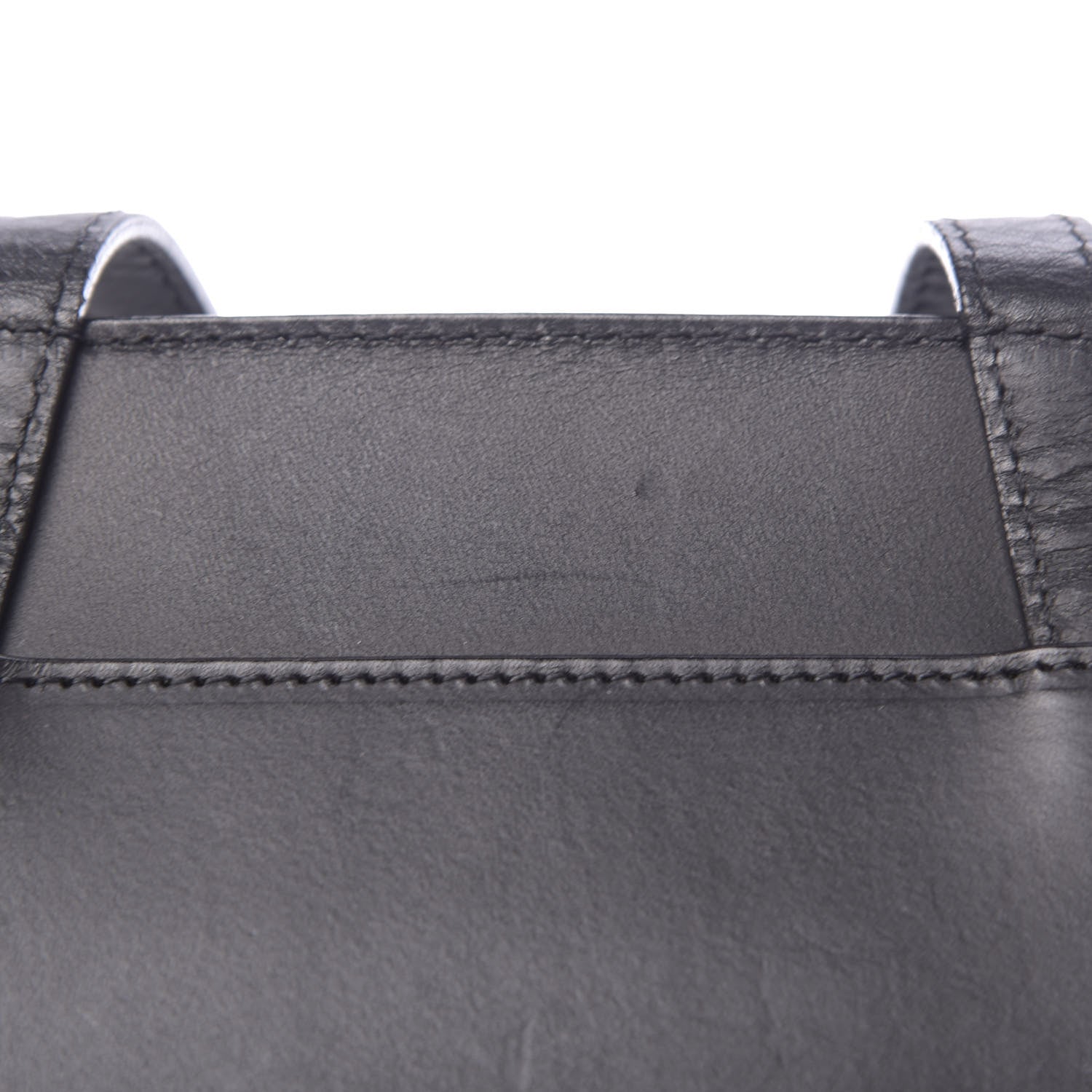 Mansur Gavriel Calfskin Mini Lady Bag Black Argento 10 of 16