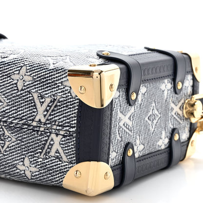 Louis Vuitton Monoglam Side Trunk MM Blue 9 of 9