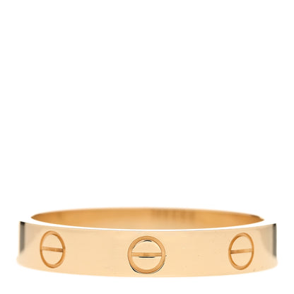Cartier 18K Yellow Gold 3.5mm LOVE Wedding Band Ring 58 8.5 4 of 5