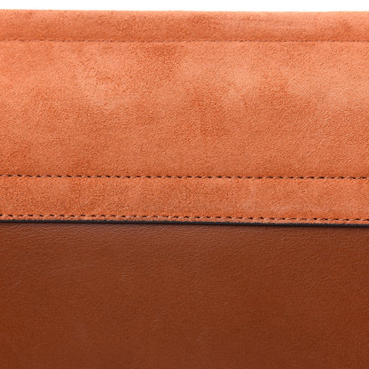 Chloe Suede Calfskin Medium Faye Shoulder Bag Tobacco 9 of 9