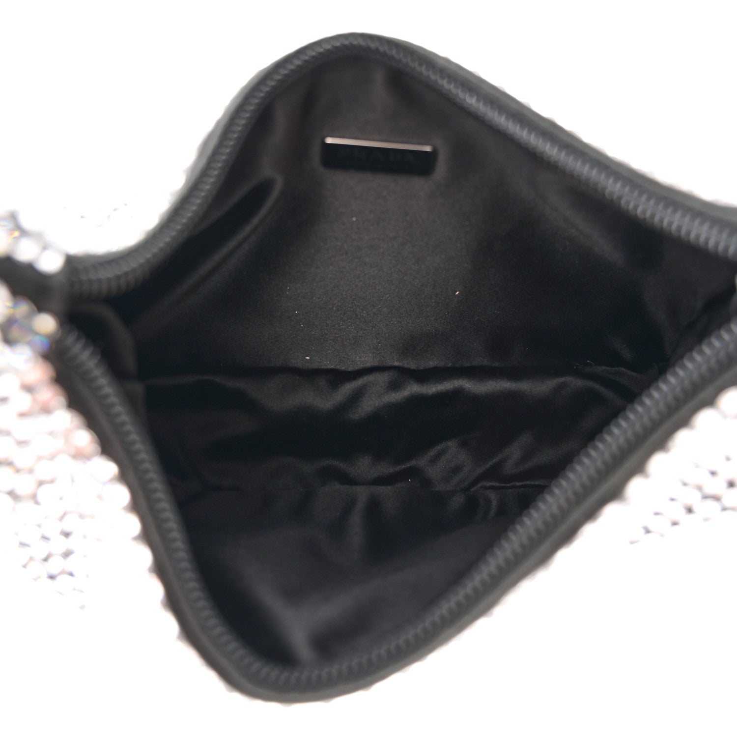 Prada Satin Crystal Mini Re-Edition 2000 Bag Cristal 5 of 11