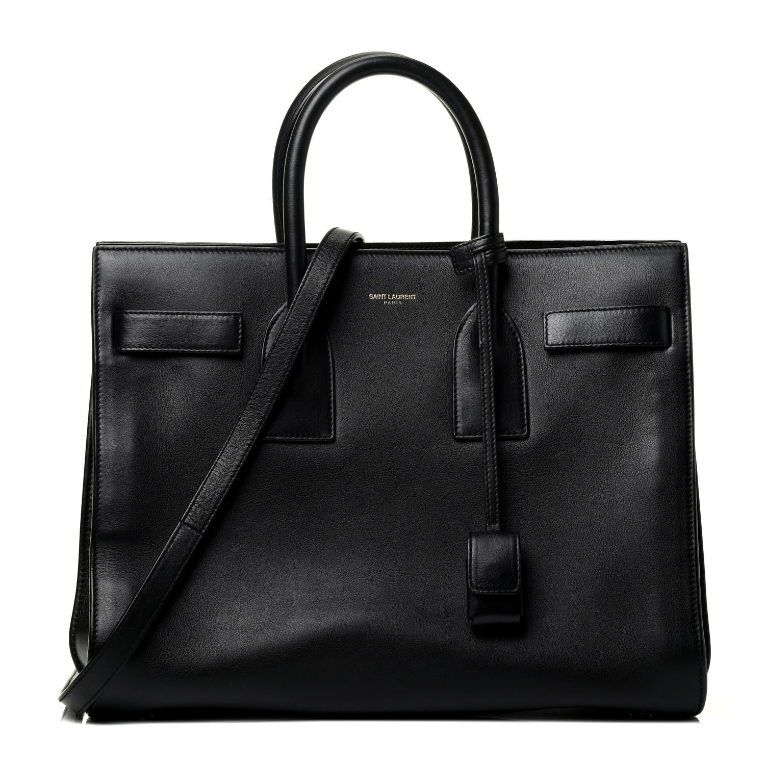 Saint Laurent Calfskin Small Sac De Jour Black 1 of 4