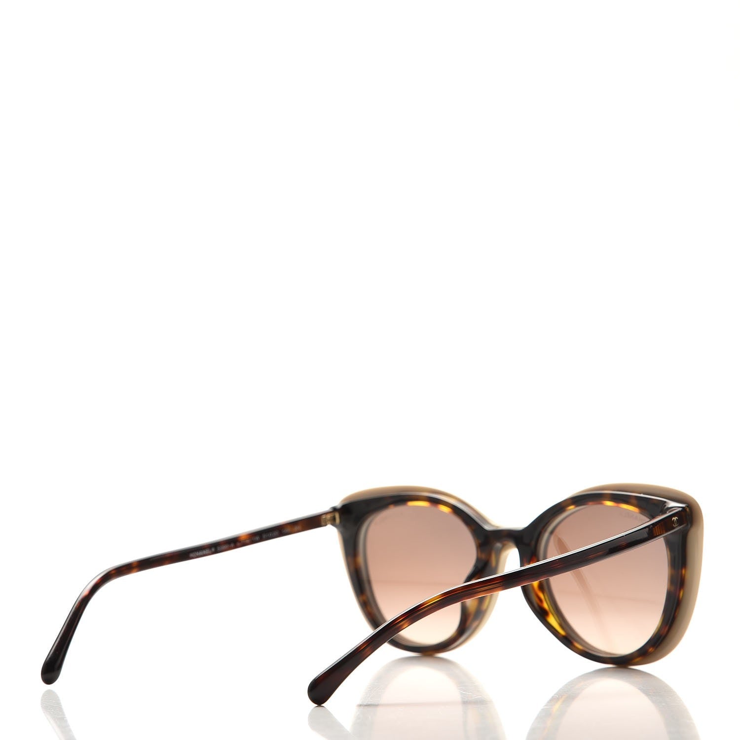Chanel Clip On Sunglasses 5390 Dark Brown Beige 7 of 15
