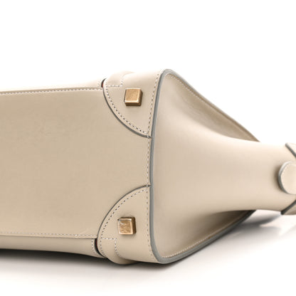 Celine Smooth Calfskin Interstice Micro Luggage Quartz 9 of 10