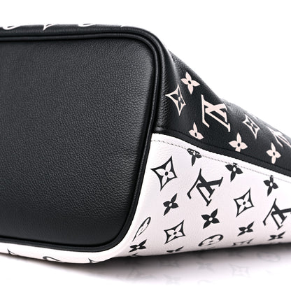 Louis Vuitton Empreinte Spring In The City Neverfull MM Black White Pink 9 of 9