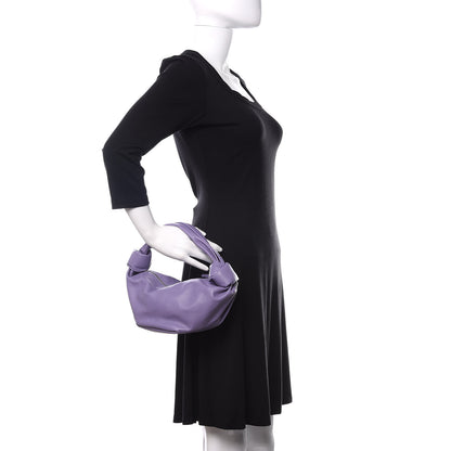Bottega Veneta Nappa Mini Double Knot Bag Lavender 2 of 10