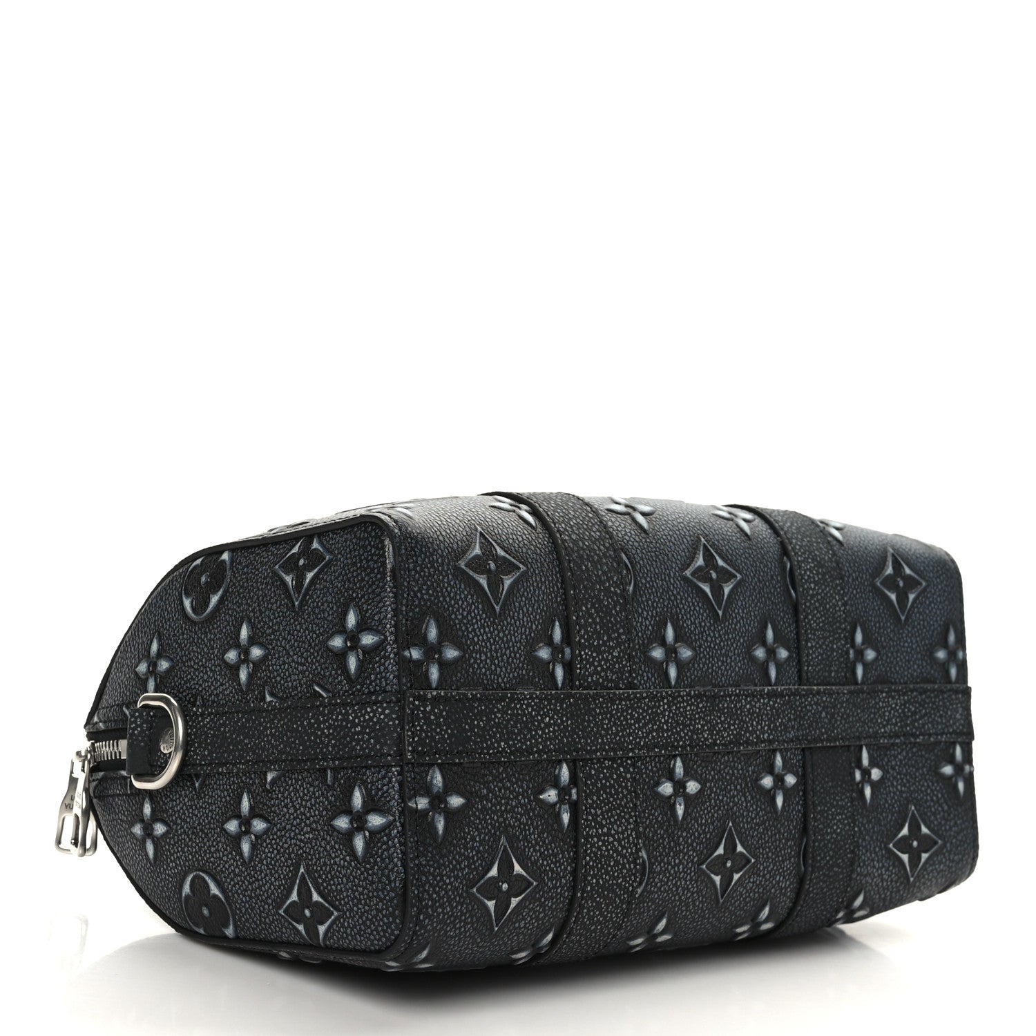 Louis Vuitton Cowhide Faded Monogram City Keepall Charcoal 4 of 10