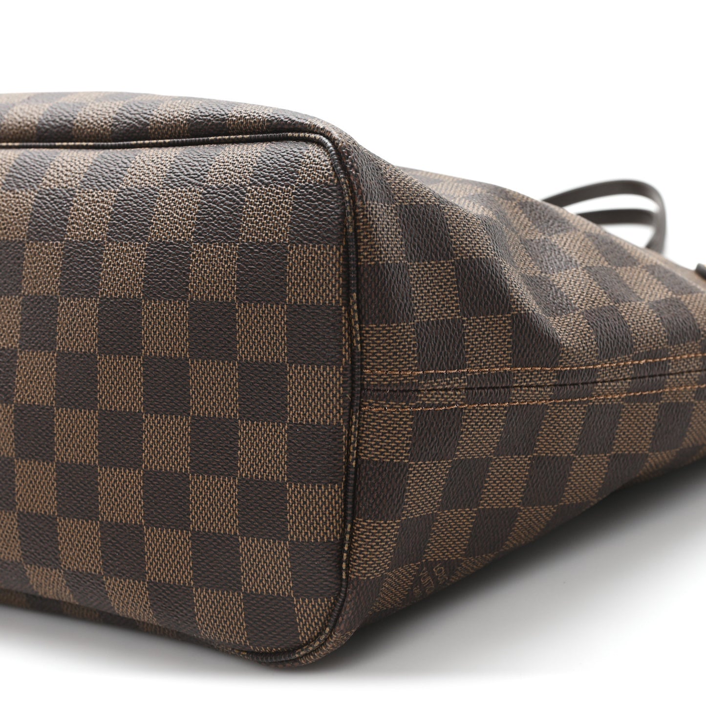Damier Ebene Neo Neverfull MM Rose Ballerine