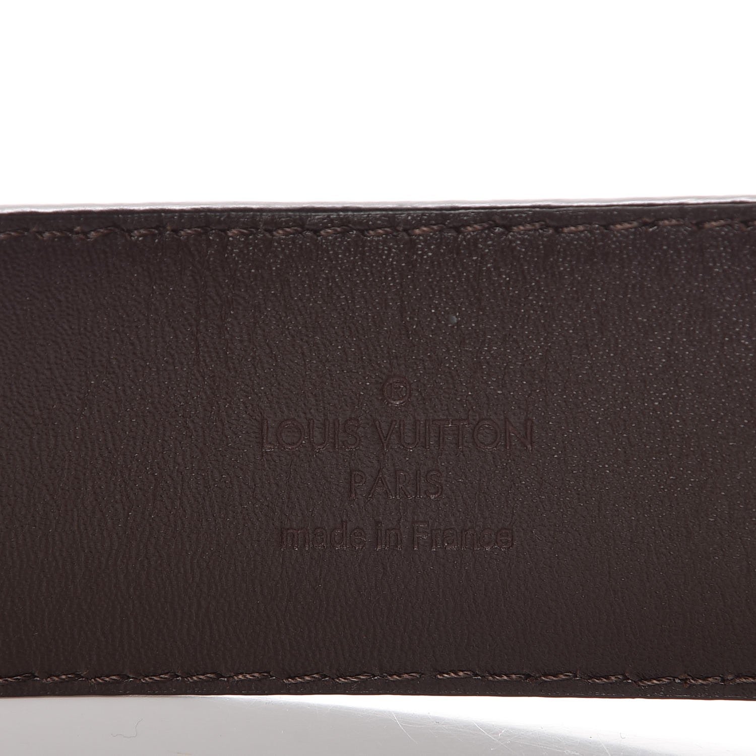 Louis Vuitton Damier Ebene 40mm LV Initiales Belt 90 36 7 of 9