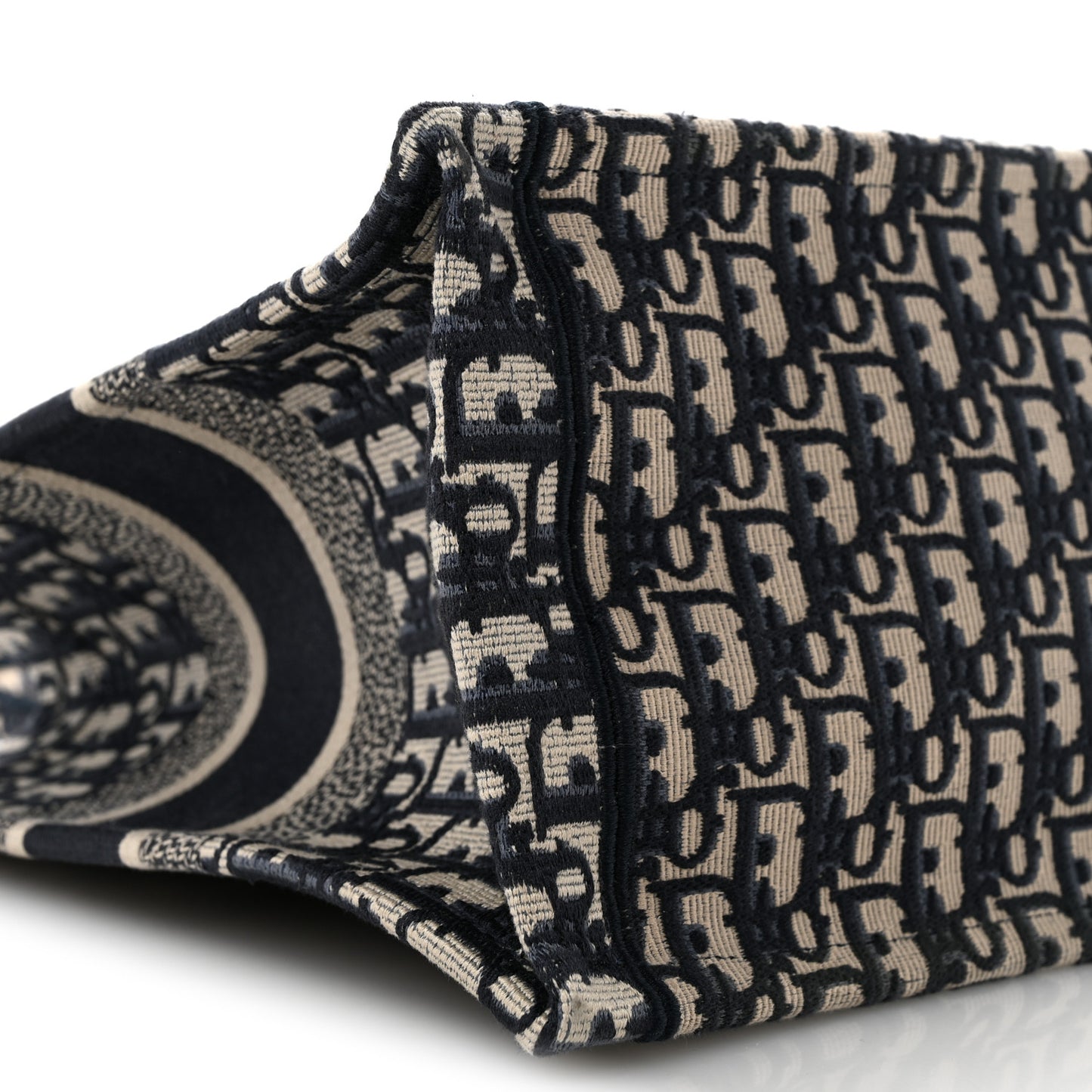 Oblique Medium Book Tote Blue Multicolor