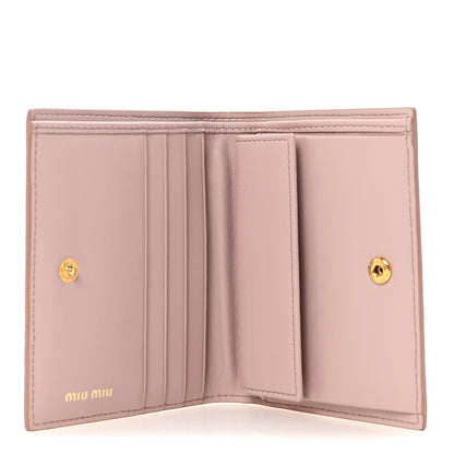 Miu Miu Goatskin Madras Cats Wallet White Multicolor 5 of 7