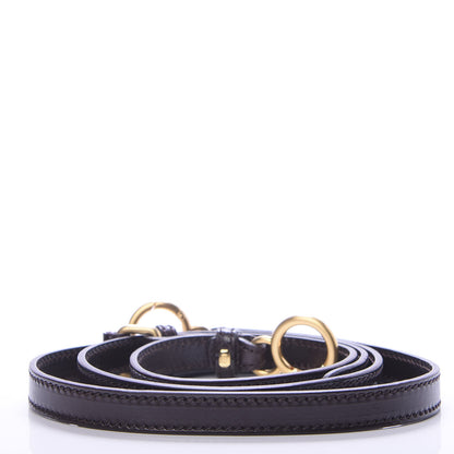 Fendi Calfskin Adjustable Peekaboo Strap Dark Brown 2 of 3