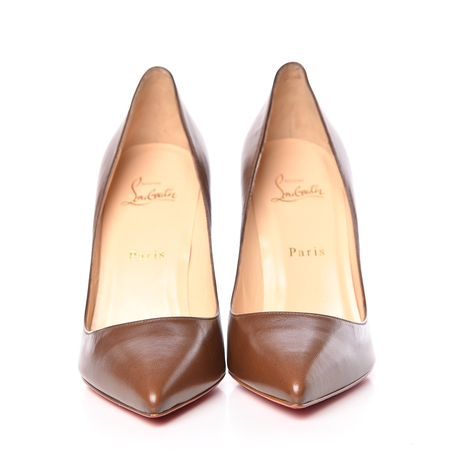 Christian Louboutin Kid Pigalle 100 Pumps 39 Blush N°4 2 of 9