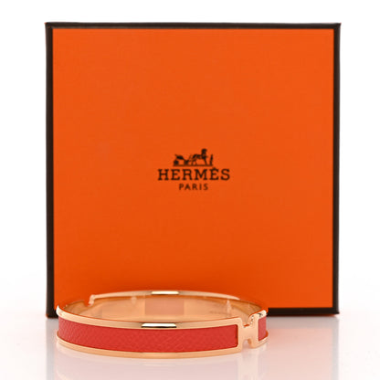 Hermes Epsom Olympe Bracelet T2 Rose Jaipur 5 of 5