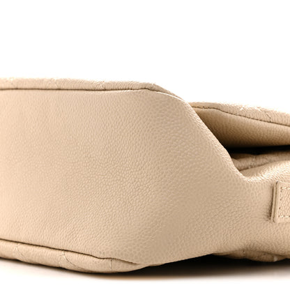 Chanel Caviar Quilted Jumbo Easy Flap Beige 10 of 10