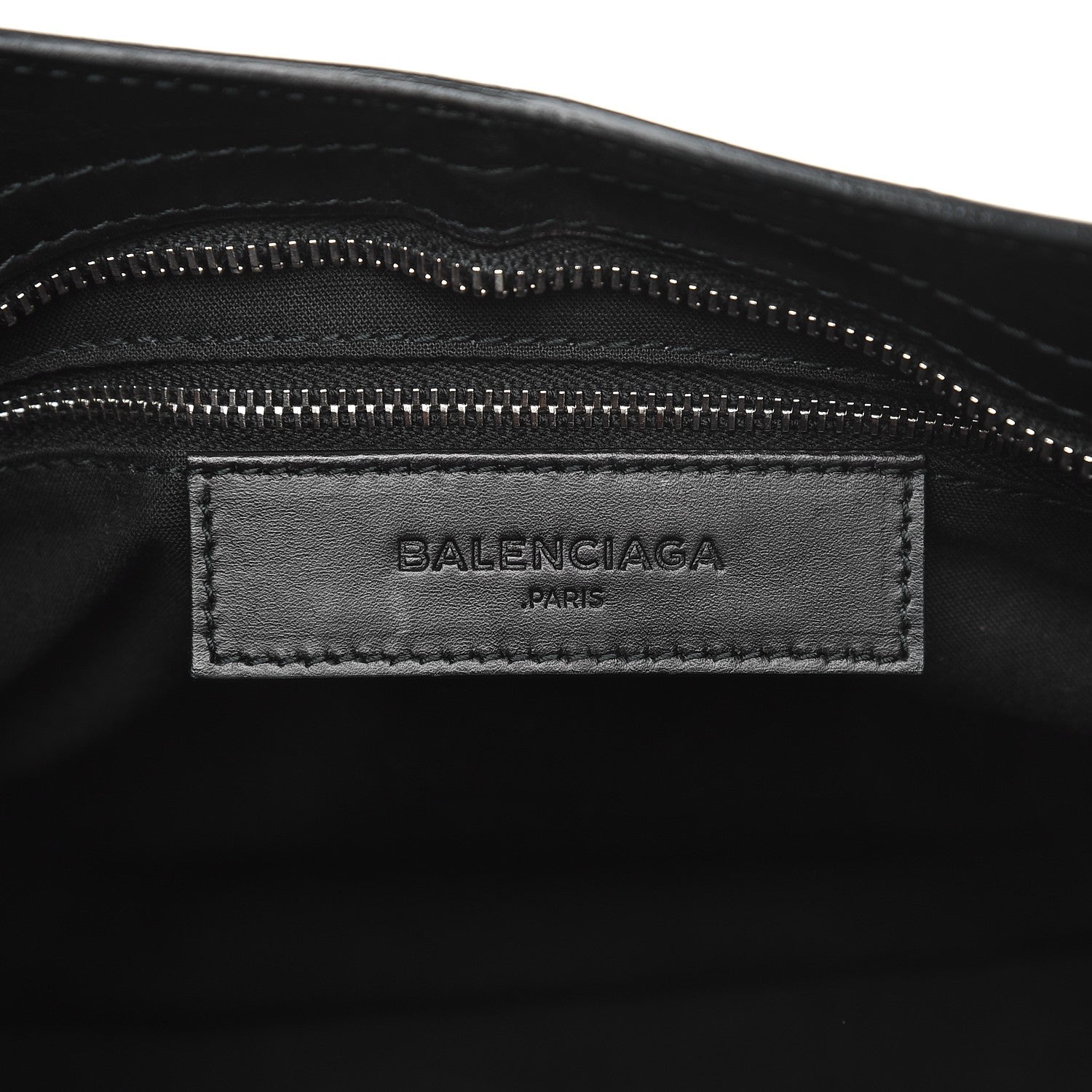 Balenciaga Smooth Calfskin Metallic Patent Giant 12 Silver Hardware City Black Gris 7 of 11