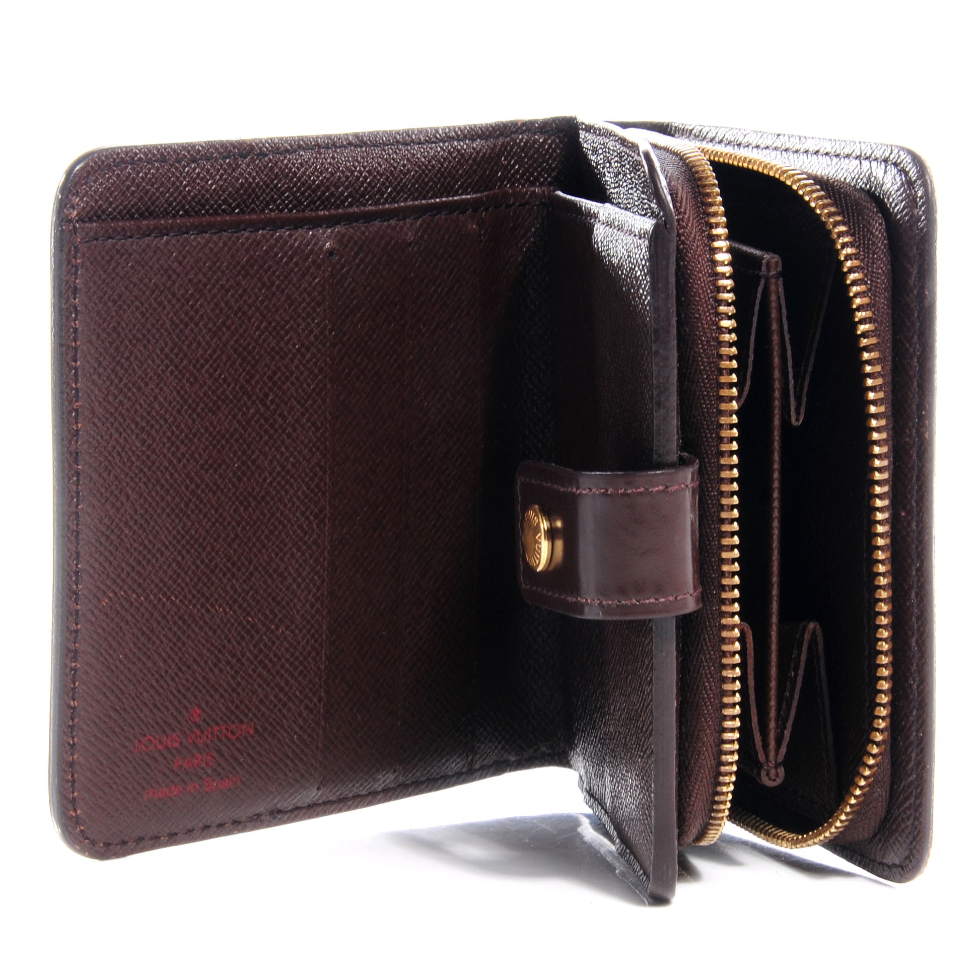 Louis Vuitton Damier Zipped Compact Wallet 5 of 7