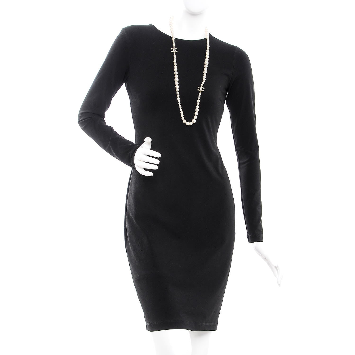 Chanel Graduated Pearl CC Long Necklace 2 of 6