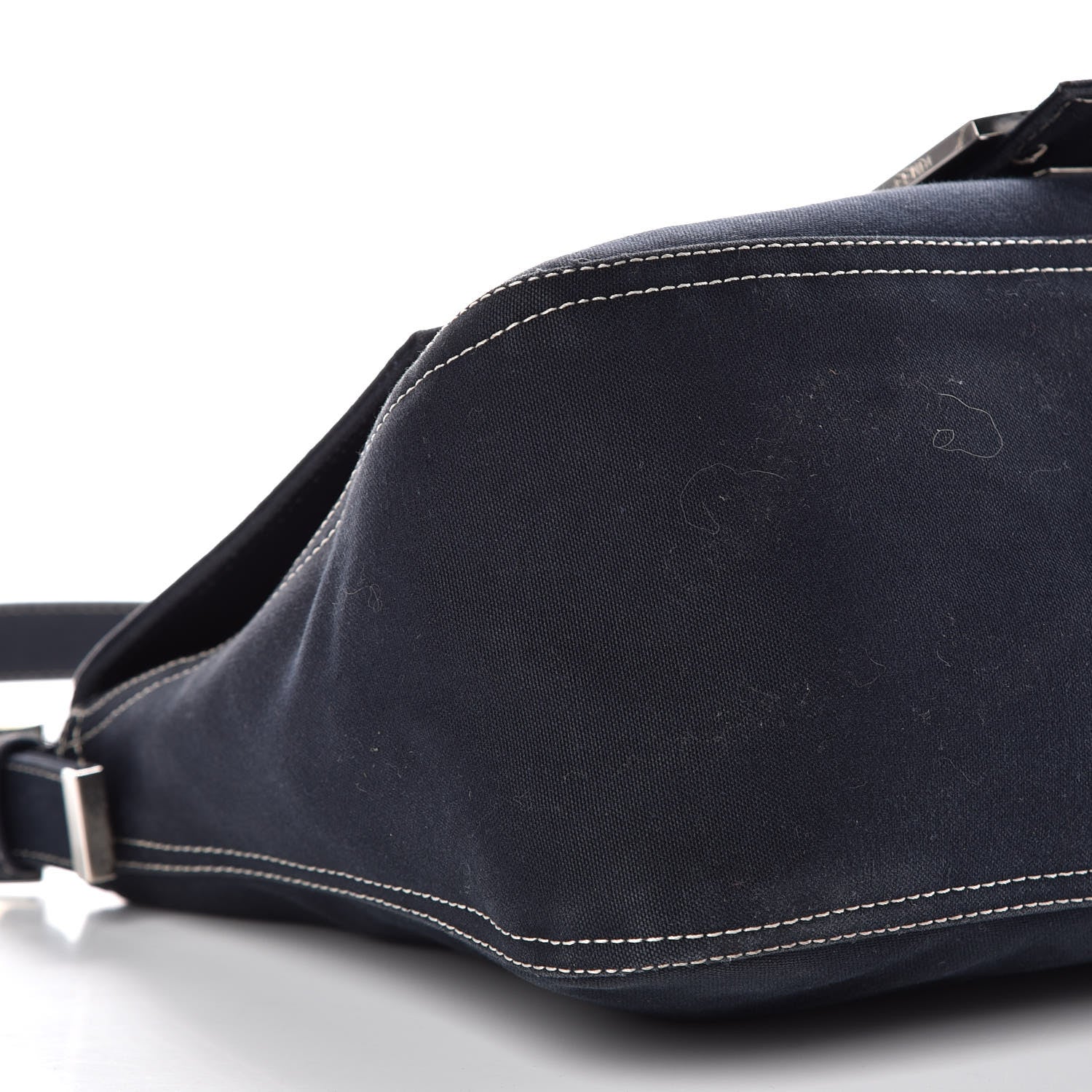 Tiffany FENDI Canvas Mama Baguette Blue 7 of 9