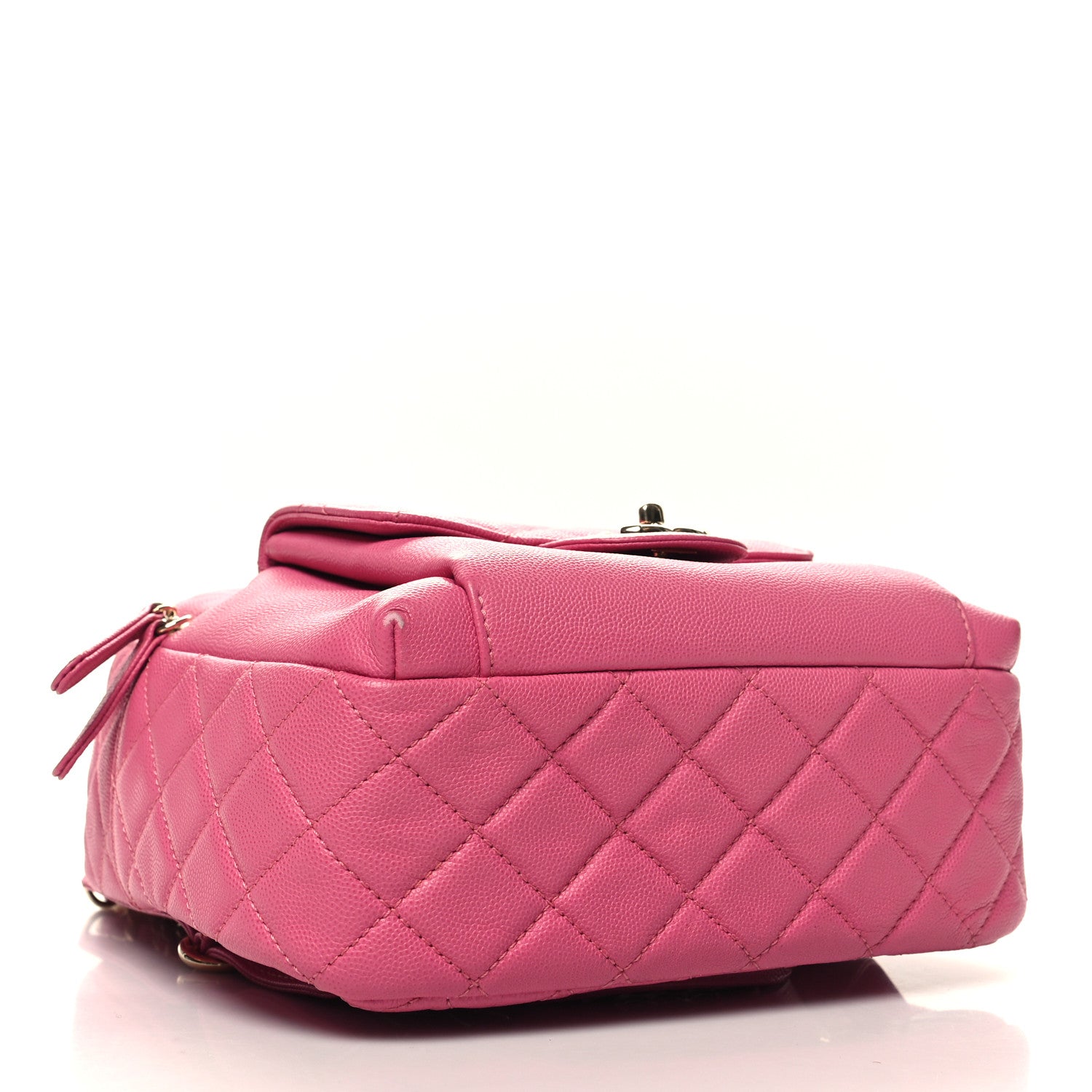 Chanel Caviar Quilted Large CC Day Backpack Pink 4 of 10