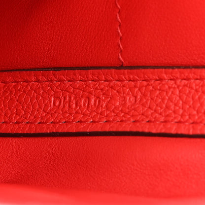 Hermes Taurillon Maurice Swift 24/24 29 Rouge De Coeur Rouge Piment 7 of 18