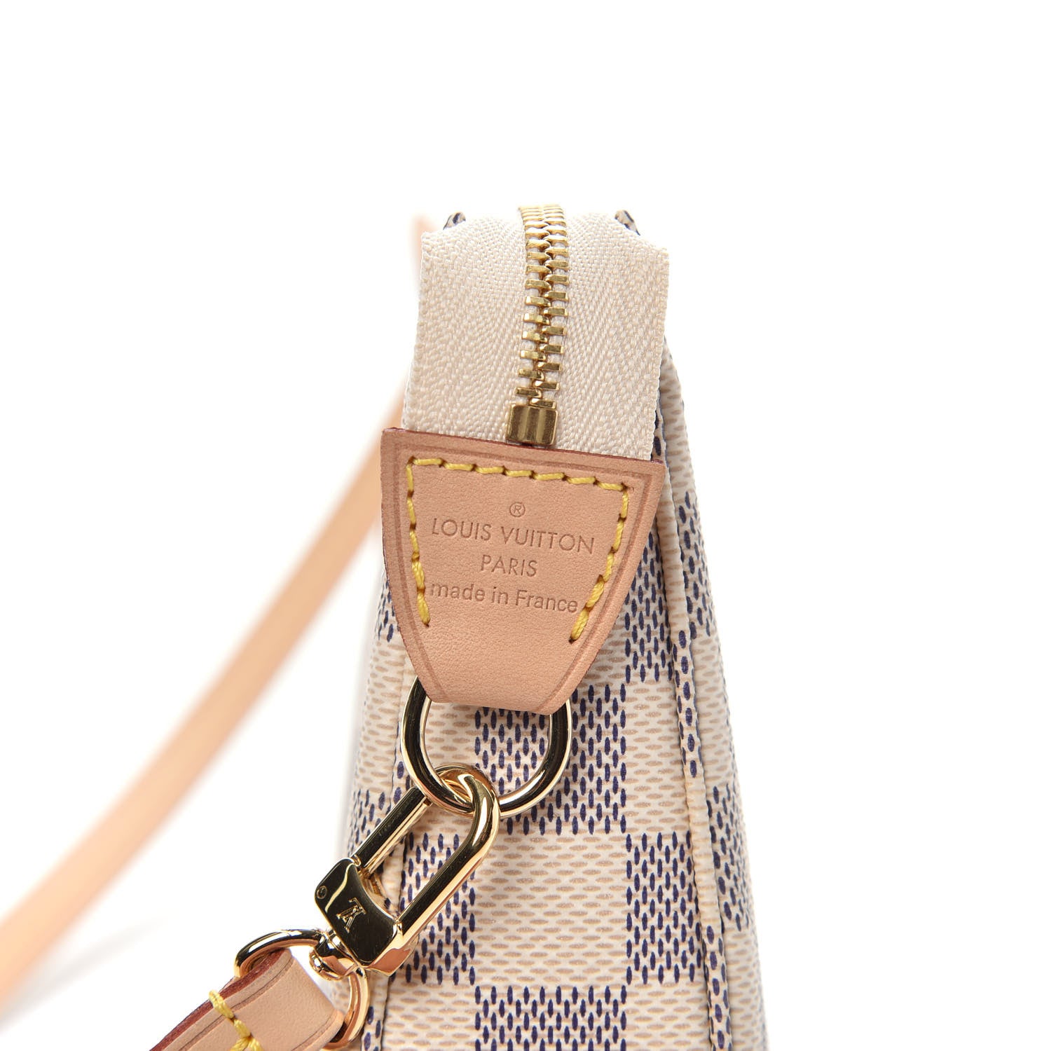Louis Vuitton Damier Azur Pochette Accessories NM 7 of 10