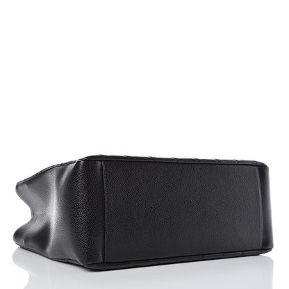 Chanel Caviar Quilted Grand Shopping Tote GST Black 5 of 11