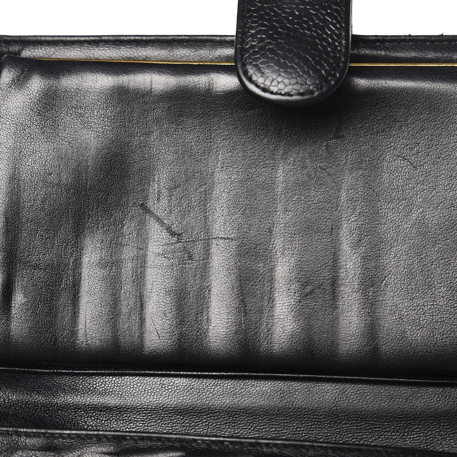 Chanel Caviar Timeless CC French Wallet Black 12 of 14