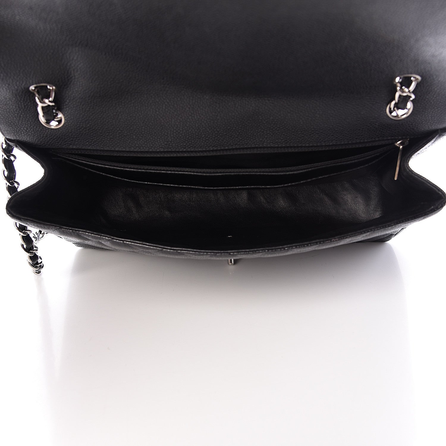 Chanel Caviar Quilted Maxi Single Flap Black 5 of 12