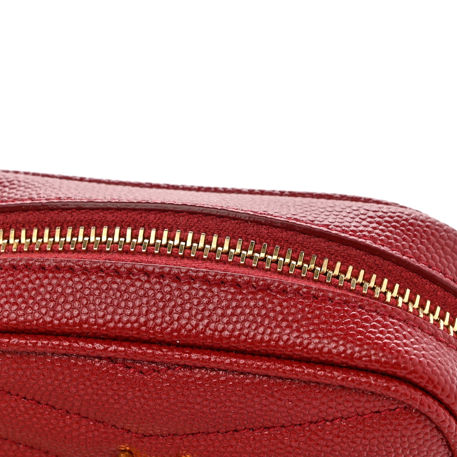 Saint Laurent Grain De Poudre Matelasse Monogram Baby Lou Camera Bag Eros Red 11 of 14